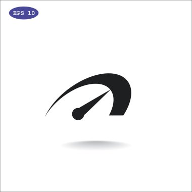 Araba hız göstergesi simgesi