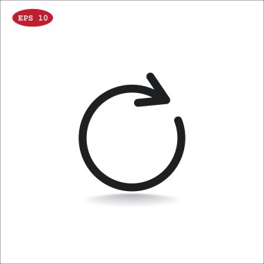 Yeniden yükle ok simgesi