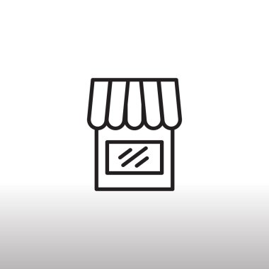 Dükkanı, mağazası simgesi