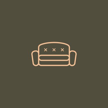 mobilya kanepe simgesi