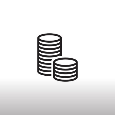 Para sikkeleri simgesi