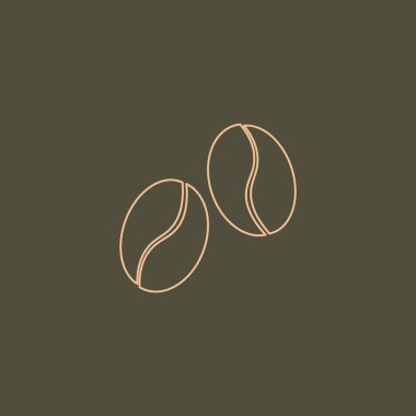 kahve çekirdeği ikonu