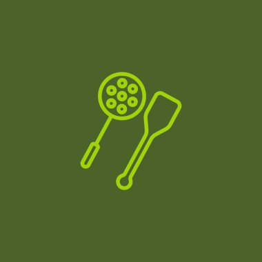 spatula ve Kepçe simgesi