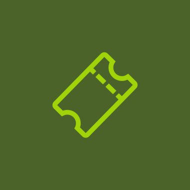 giriş bilet simgesi