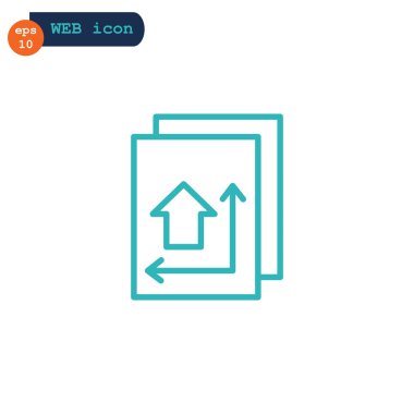 İnşaat planı simgesi