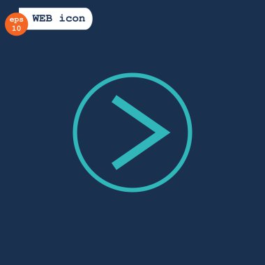 Sonraki, ileri ok simgesi