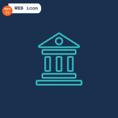 banka binası simgesi