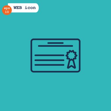 Diploma, sertifika simge