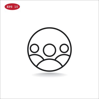 iş takım çalışması simgesi