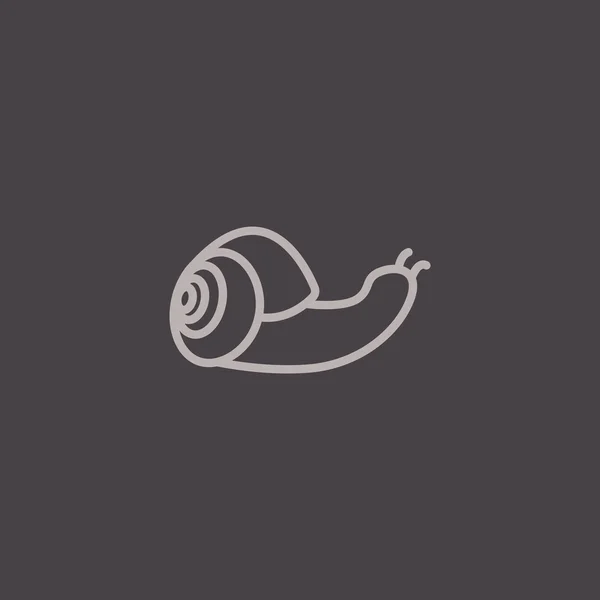 Icono de animal de caracol — Archivo Imágenes Vectoriales
