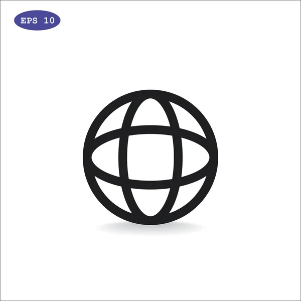 Глобус, Планета значок — стоковий вектор