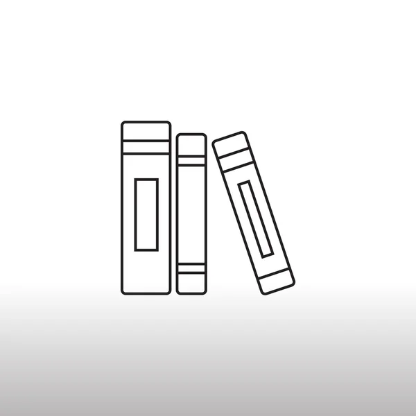 Books, reading icon — Stock Vector