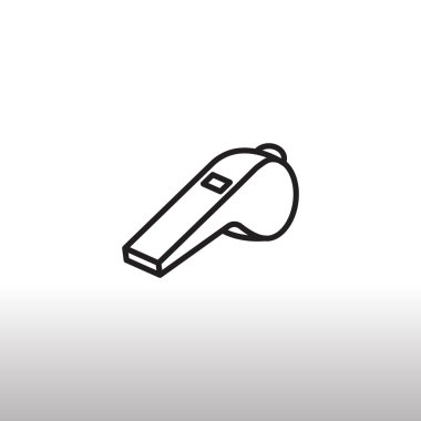 Hakem düdük simgesi