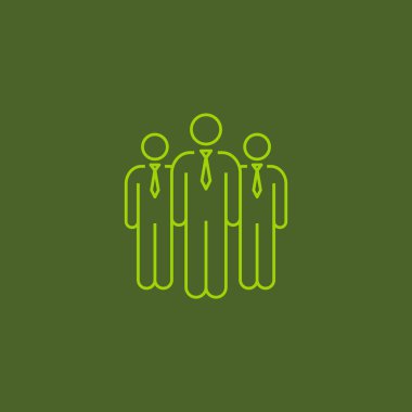 iş takım çalışması simgesi