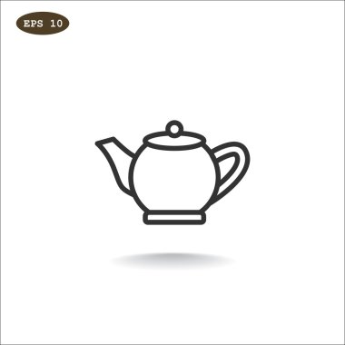 seramik çaydanlık simgesi