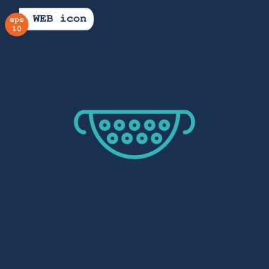 mutfak kevgir simgesi