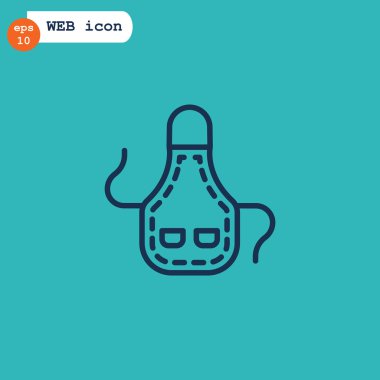 Mutfak önlüğü simgesi