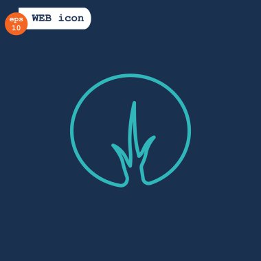 soyut ağaç simgesi