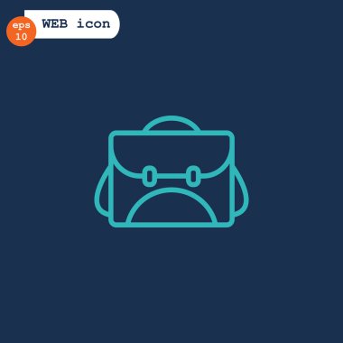 okul çantası simgesi