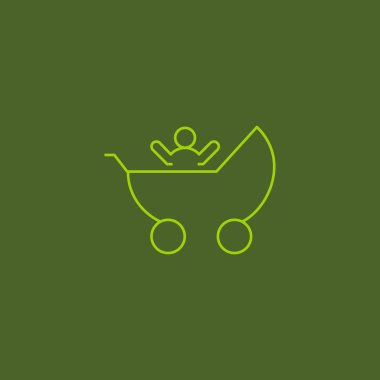 Bebek arabası simgesi