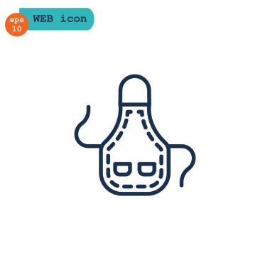 Mutfak önlüğü simgesi