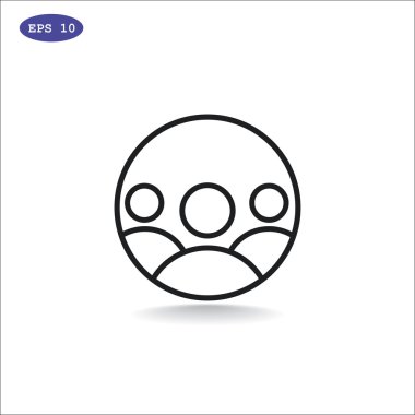 iş takım çalışması simgesi