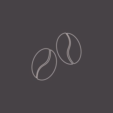 kahve çekirdeği ikonu