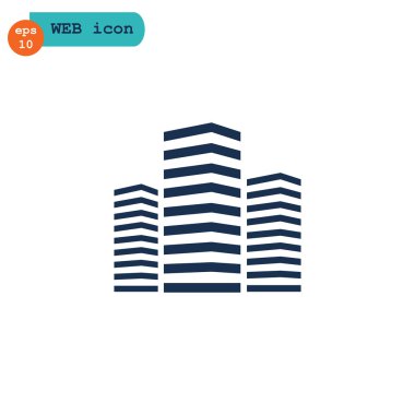 Çok öykülü bina simgesini