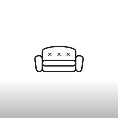 mobilya kanepe simgesi