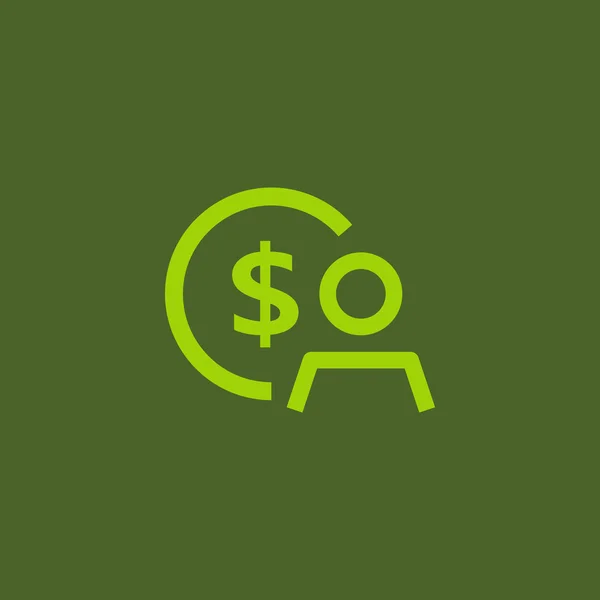 Icono de contabilidad empresarial — Vector de stock