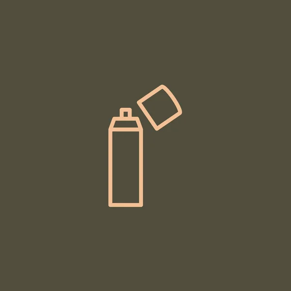 Spray, icono de aerosol — Vector de stock