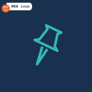 Raptiye, itme PIN simgesi