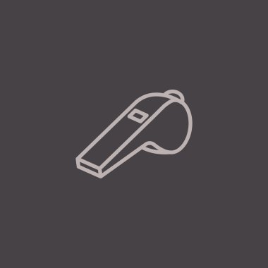 Hakem düdük simgesi