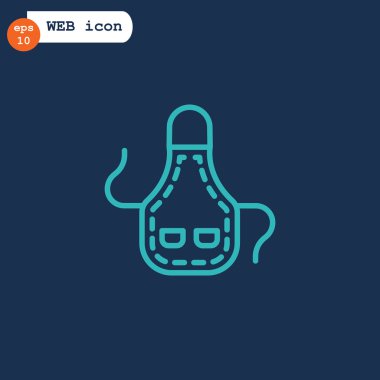 Mutfak önlüğü simgesi