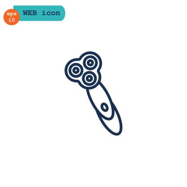 tıraş makinesi simgesini