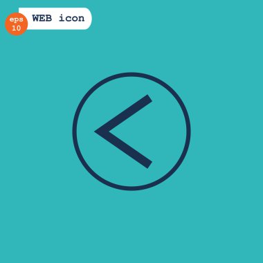 Arka kapağı transparan, önceki ok simgesi