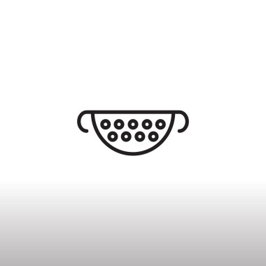 mutfak kevgir simgesi