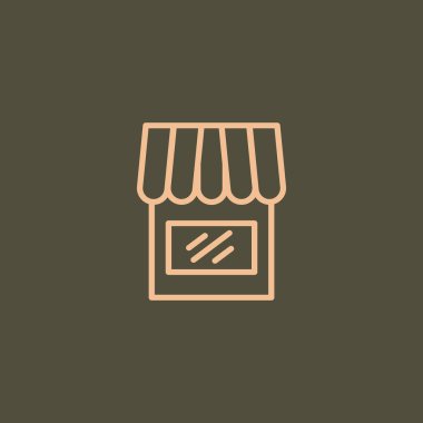 Dükkanı, mağazası simgesi