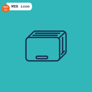 mutfak ekmek kızartma makinesi simgesini