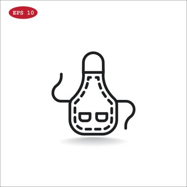 Mutfak önlüğü simgesi