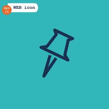 Raptiye, itme PIN simgesi