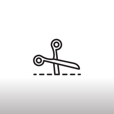 Makas şekil kutsal kişilerin resmi