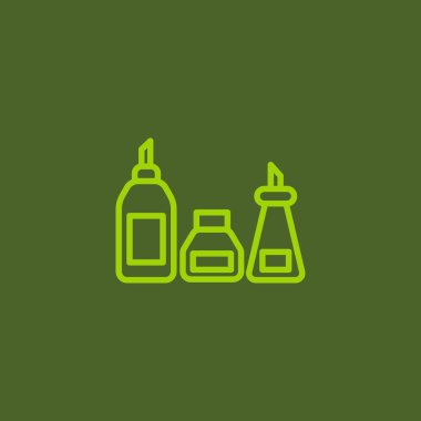 mutfak şişe set simgesi  