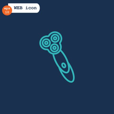 tıraş makinesi simgesini