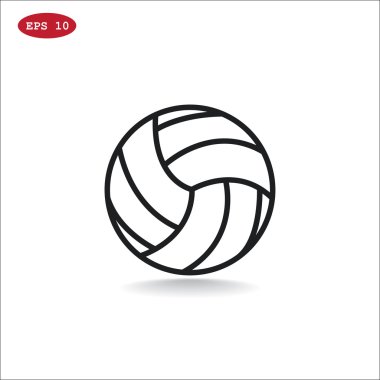 Voleybol topu simgesini