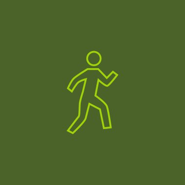 yaya trafik işareti simgesi