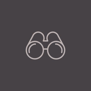 optik dürbün simgesi