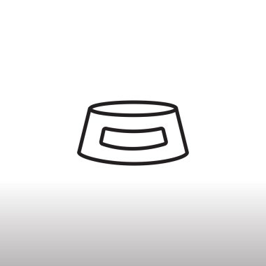 kase için evde beslenen hayvan yiyecek simgesi