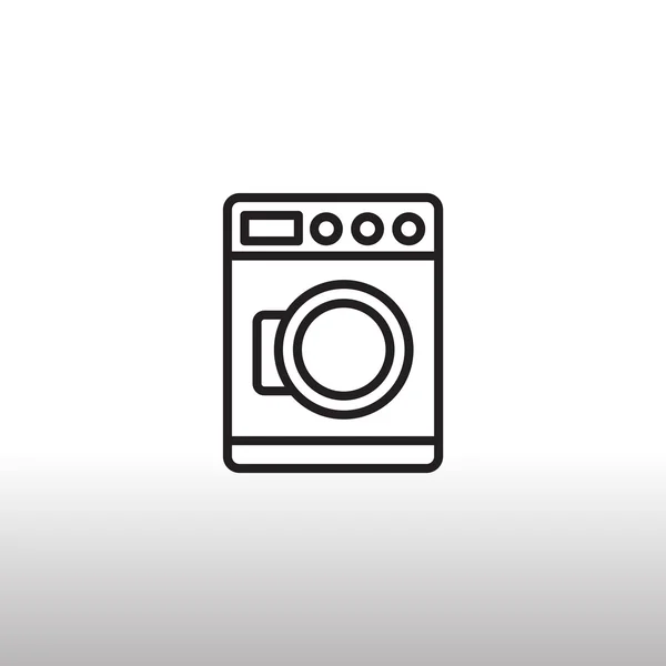 Ícone da máquina de lavar —  Vetores de Stock