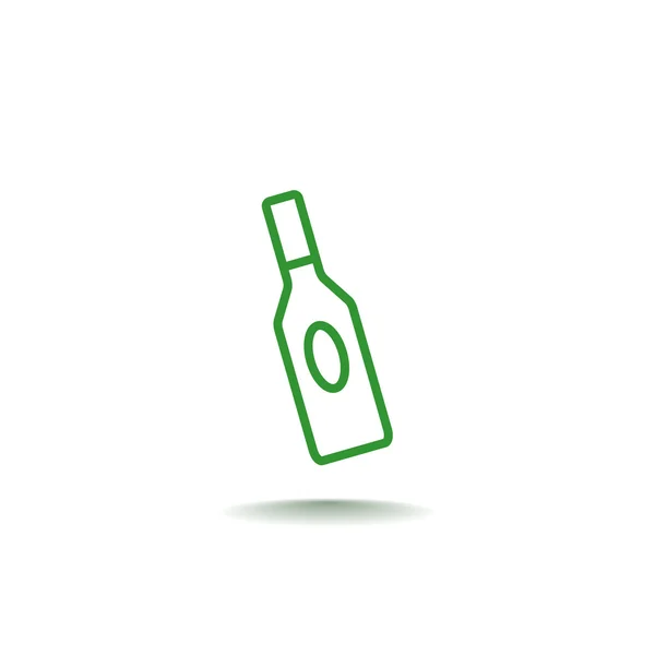 Liquid bottle icon — Stock Vector